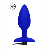 Analplug Elegance Glow mit Wärmefunktion Blau 12 x 3,8 cm – Ansicht 7