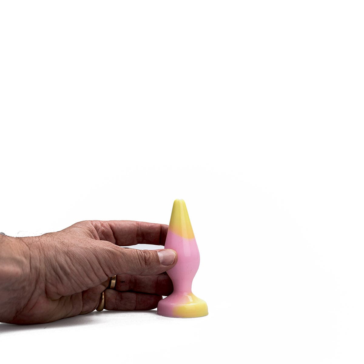 Analplug Finest Silikon Pink 10,5 x 3,5 cm