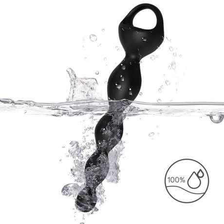Analplug Finger Anal Plug Schwarz