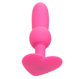 Analplug First Time Anal Plug mit Perlensonde 10 Vibrationen Rosa 70 cm