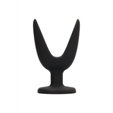 Analplug geteilt Schwarz 8,9 x Ø 6,3 cm