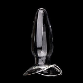 Analplug Glasig 9 x 3,5 cm