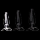 Analplug Glasig 9 x 3,5 cm