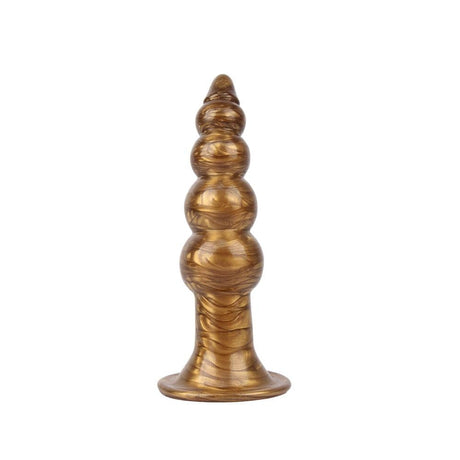 Analplug Gold 14 x 3,5 cm