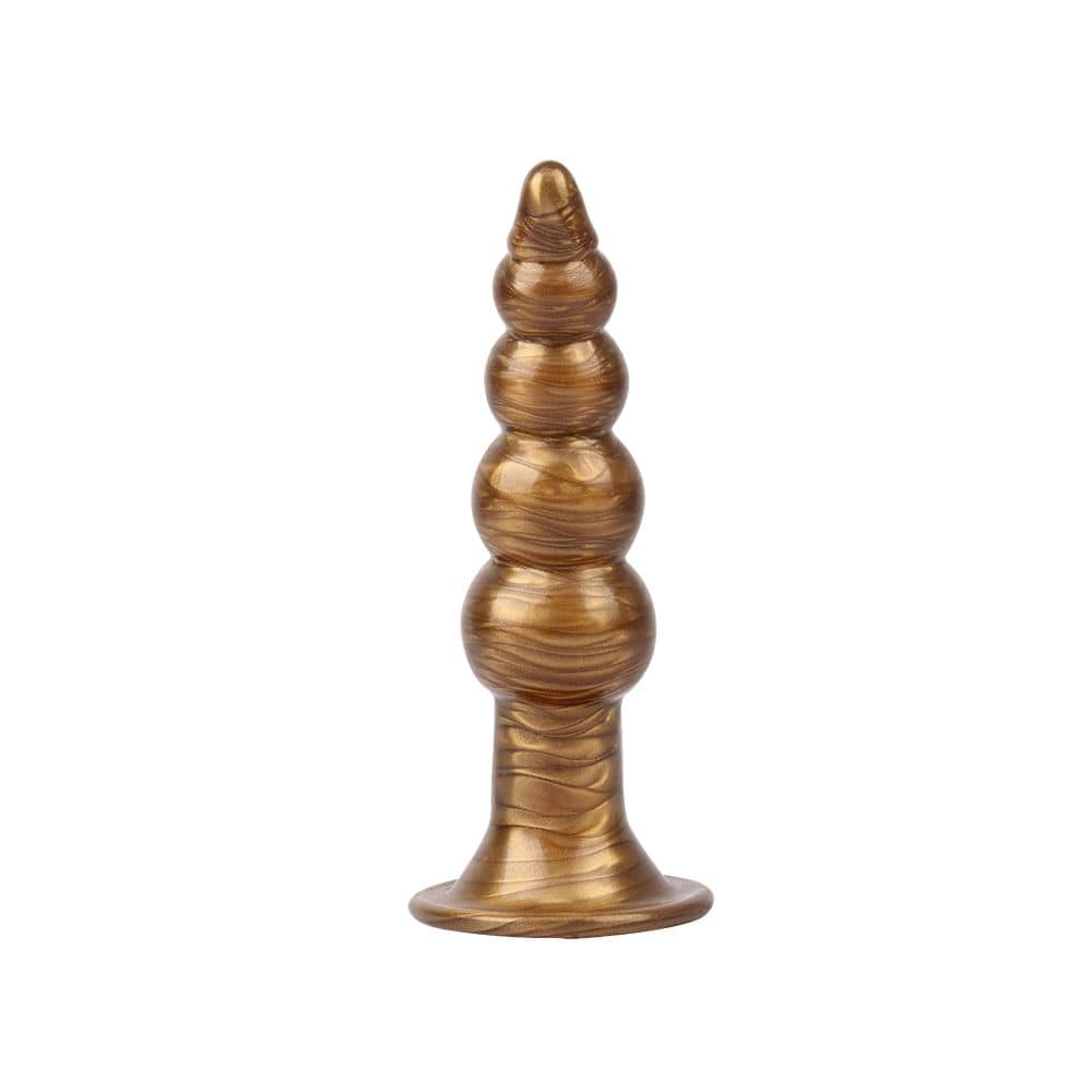 Analplug Gold 14 x 3,5 cm