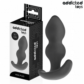 Analplug Größe L Schwarz 11,7 x 3,4 cm