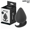 Analplug Größe XXL Schwarz 11 x 6,1 cm