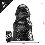 Analplug Heavy Metal 26 x 15,5 cm Schwarz