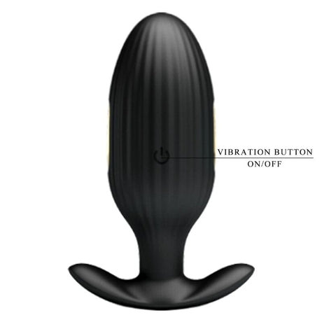 Analplug Jefferson App-Gesteuerter Schwarz