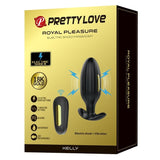 Analplug Kelly Plug Anal Wiederaufladbarer Schwarz