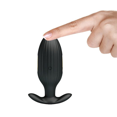 Analplug Kelly Plug Anal Wiederaufladbarer Schwarz