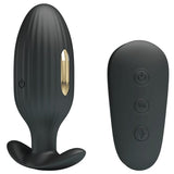 Analplug Kelly Plug Anal Wiederaufladbarer Schwarz