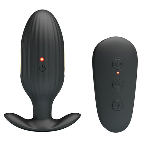 Analplug Kelly Plug Anal Wiederaufladbarer Schwarz
