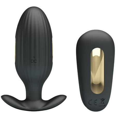 Analplug Kelly Plug Anal Wiederaufladbarer Schwarz