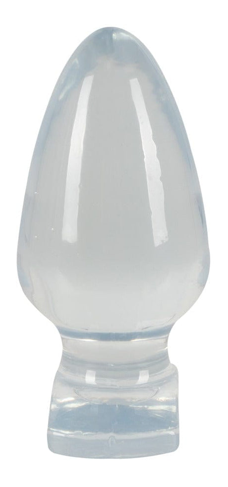 Analplug Klares Bild 12,2 x 6 cm