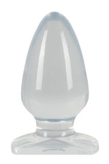 Analplug Klares Bild 12,2 x 6 cm