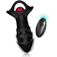 Analplug Kylin Fingervibrator & Fernbedienung Schwarz