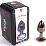 Analplug Metall Gunmetal Klein 7 x 2,8 cm – Ansicht 2