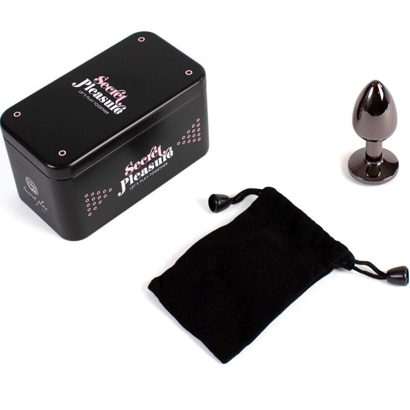 Analplug Metall Gunmetal Klein 7 x 2,8 cm – Ansicht 4