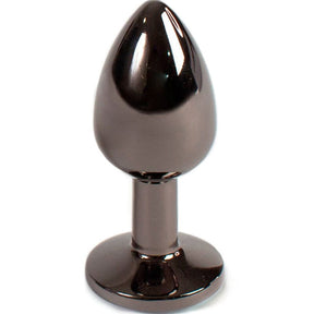 Analplug Metall Gunmetal Klein 7 x 2,8 cm