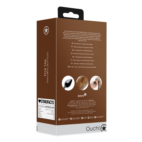 Analplug Metall mit Fuchsschwanz – Ansicht 10