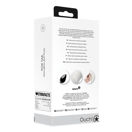 Analplug Metall mit Fuchsschwanz – Ansicht 17