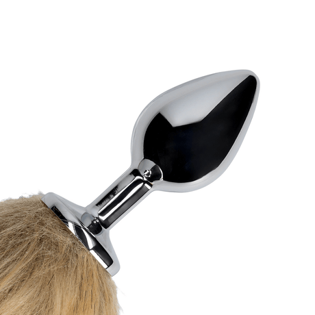 Analplug Metall mit Fuchsschwanz – Ansicht 14