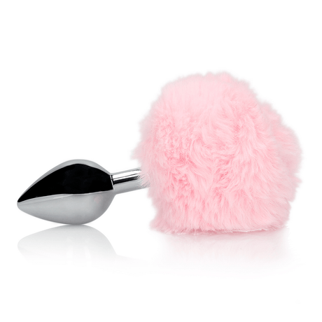 Analplug Metall mit Hasenschwanz – Ansicht 12