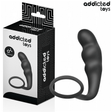Analplug mit Hodenring Modell 4 Schwarz 9 x 3,2 cm