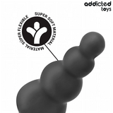 Analplug mit Hodenring Modell 5 Schwarz 9,5 x 3,5 cm