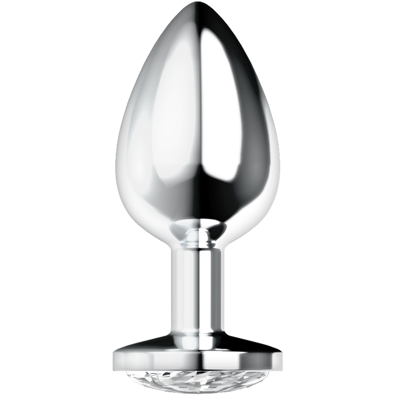 Analplug mit Kristall L 9 x 4 cm – Ansicht 2