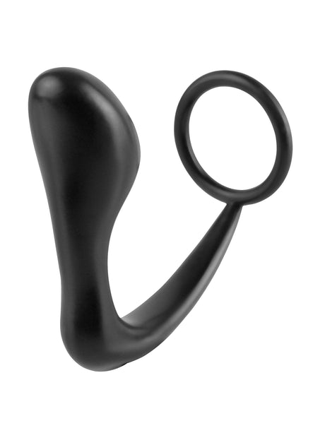 Analplug mit Penisring 10 x 3 cm