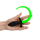 Analplug Ouch mit Puppy-Schwanz nachtleuchtend 8 x Ø 3 cm – Ansicht 6