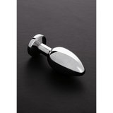 Analplug mit Schmuckstein Silber 10,4 cm – Ansicht 9