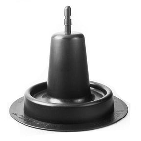 Analplug mit Squat-Basis Schwarz