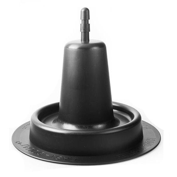 Analplug mit Squat-Basis Schwarz