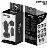 Analplug mit vibrierender Zunge Schwarz 10 x 4,1 cm – Ansicht 3