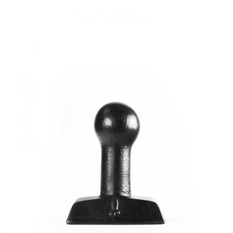 Analplug Murmel schwarz 7 x 4 cm