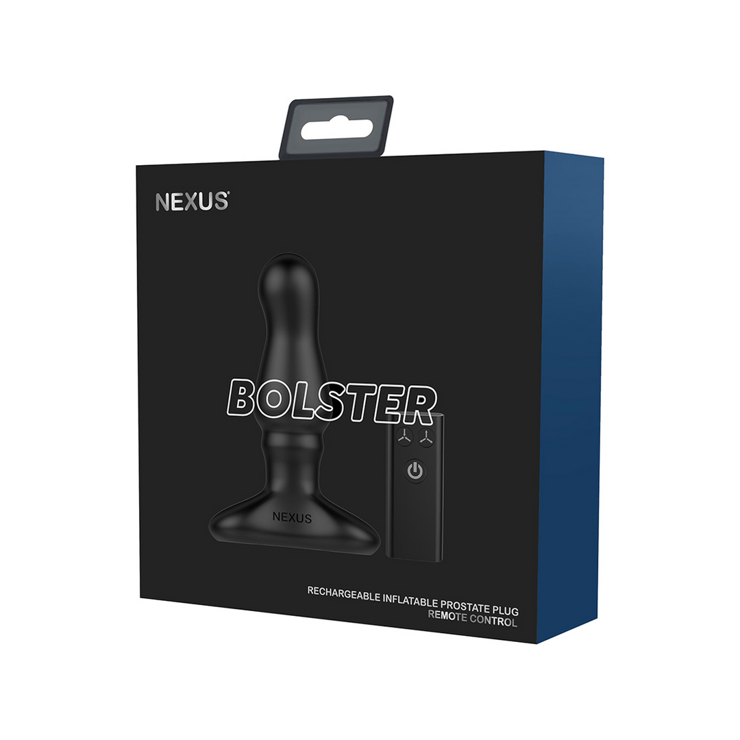 Analplug Nexus Bolster aufblasbar mit Fernbedienung Schwarz 9,9 x 3,9 cm – Ansicht 2