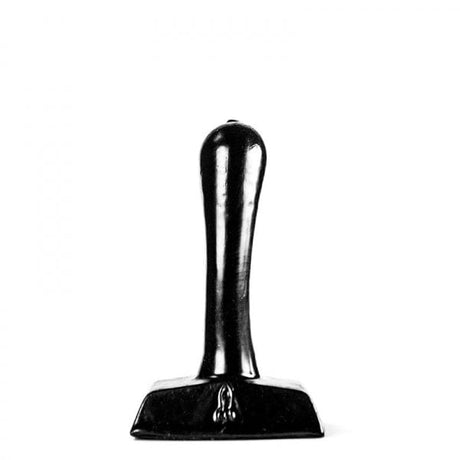Analplug Nippel schwarz 9 x 3 cm