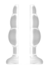 Analplug Nr. 49 Hohltunnel klein Durchsichtig 6,4 cm – Ansicht 3