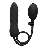 Dildo Ouch aufblasbar mit Vibration Schwarz 15,7 x Ø 4,6 cm
