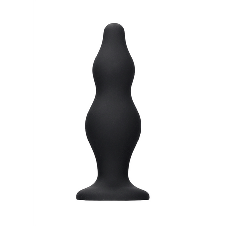 Analplug Ouch Bubble aus Silikon Schwarz 11,6 x Ø 3,5 cm – Ansicht 4