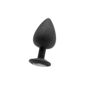 Analplug Ouch Diamant extra groß Schwarz 9,3 x Ø 4,2 cm