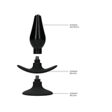Analplug Ouch mit austauschbarem Sockel groß 8,5 x Ø 3,5 cm – Ansicht 7