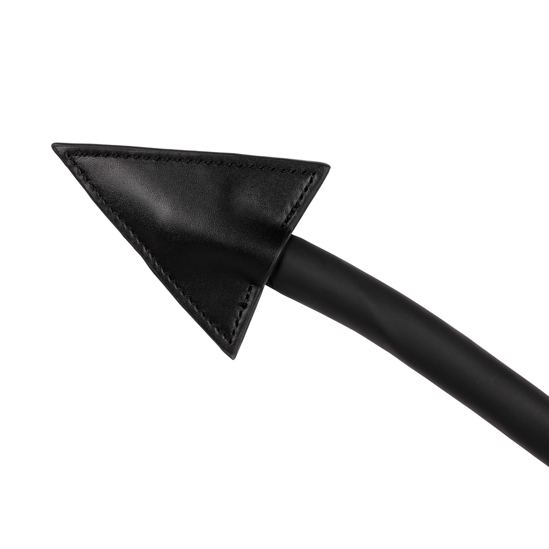 Analplug Ouch mit Teufelsschwanz aus Silikon Rot-Schwarz 5 x Ø 3,3 cm – Ansicht 5