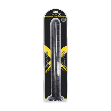 Analplug Ouch Pole of Power aus PVC Schwarz 56,5 x Ø 7 cm – Ansicht 2
