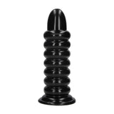Analplug Ouch Spiral Force aus PVC Schwarz 23,5 x Ø 7,5 cm – Ansicht 4