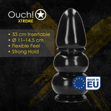 Analplug Ouch Ultra Colossus aus PVC Schwarz 33 x Ø 14,5 cm – Ansicht 5