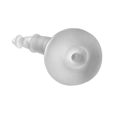 Analplug PerfectFitBrand Anal Sleeve hohl Transparent 18 cm – Ansicht 4
